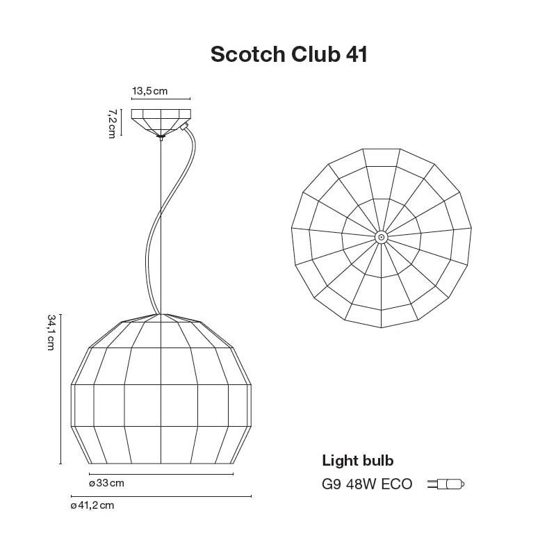 Marset - Scotch Club 41 hanglamp | KOOT