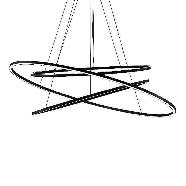 Nemo - Ellisse Triple 3000K hanglamp