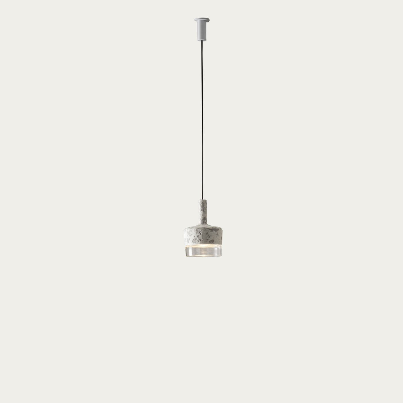 Penta - Acorn led Hanglamp grijs transparant