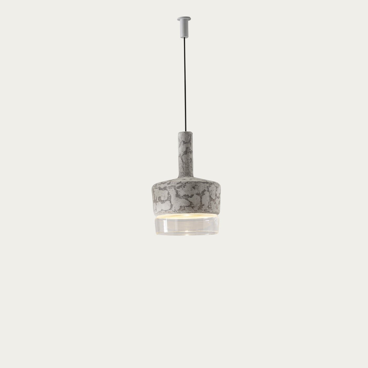 Penta - Acorn led Hanglamp grijs transparant