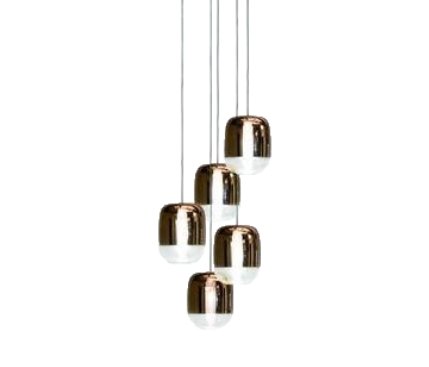 Prandina - Gong Mini 5R hanglamp