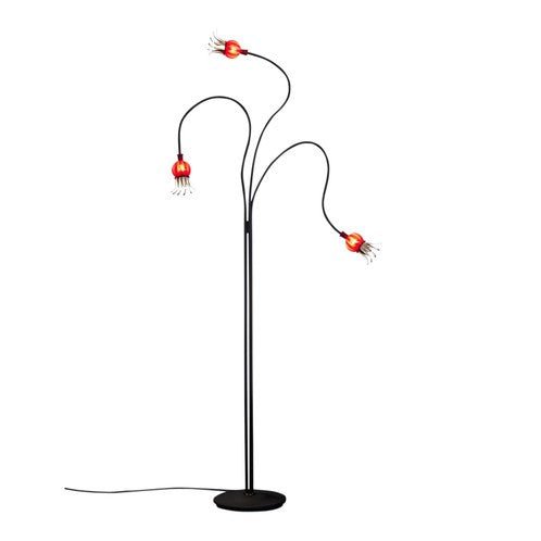 Serien - POPPY Floor 3 arms zwart vloerlamp