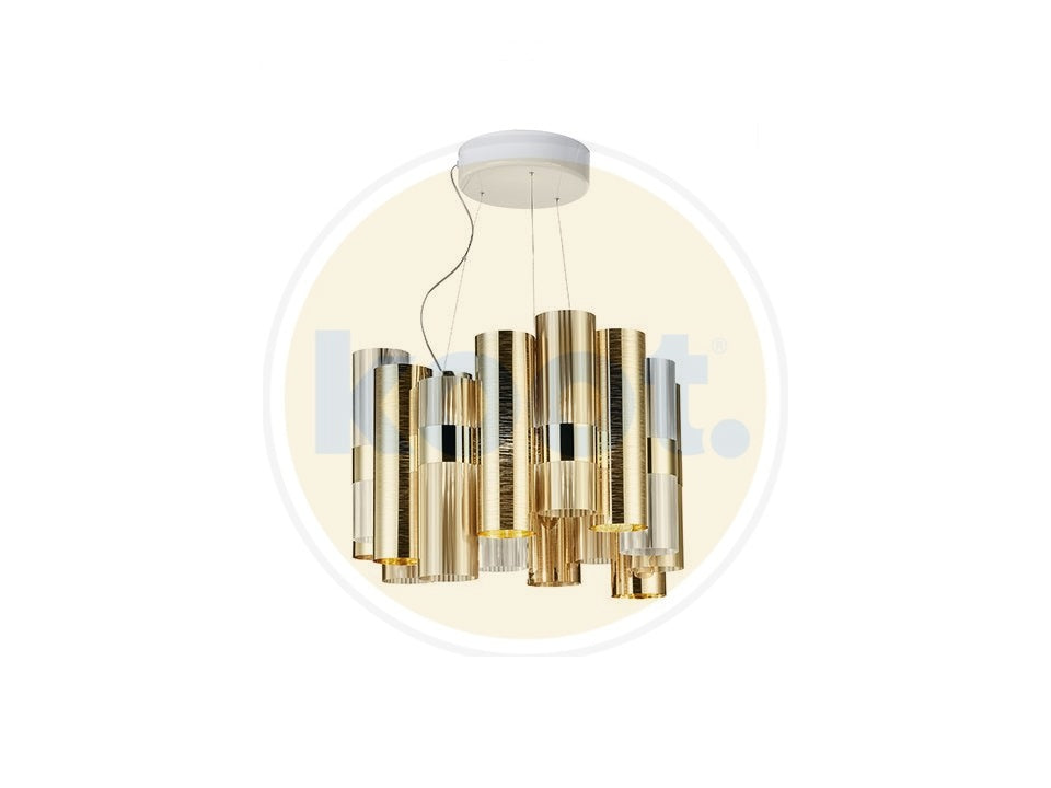 Slamp - La Lollo LED Hanglamp goud