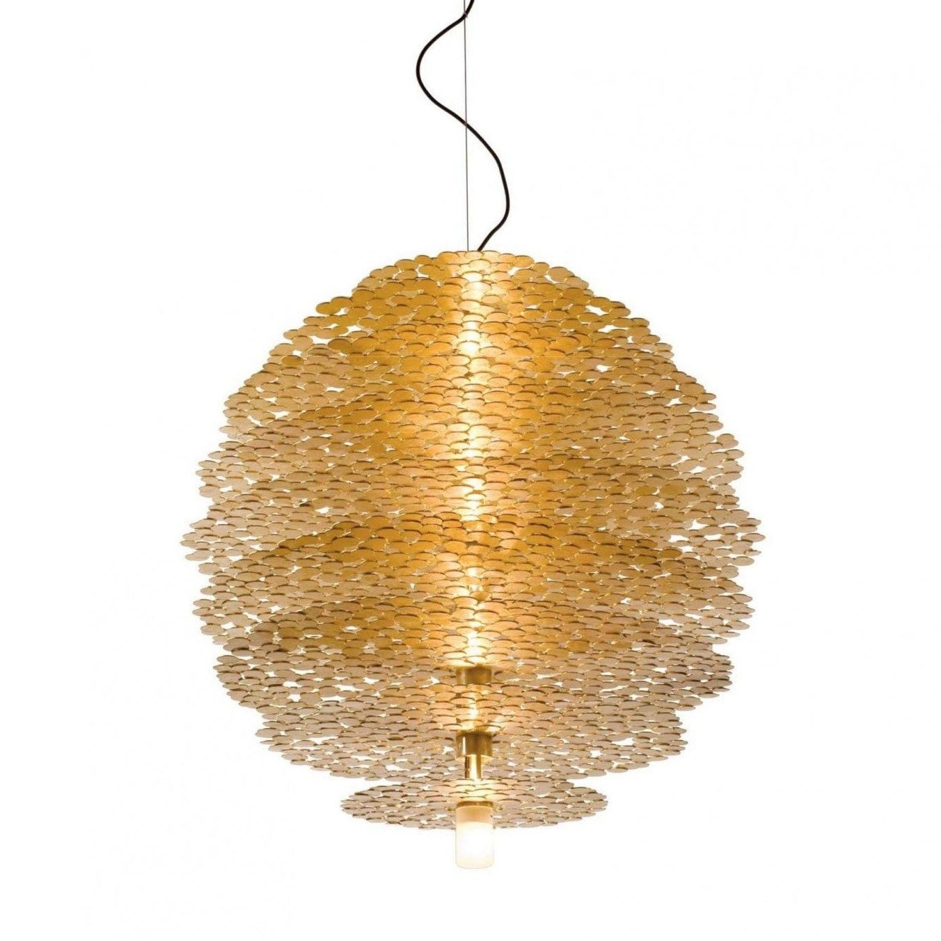 Terzani - Tresor N60S Hanglamp Goud