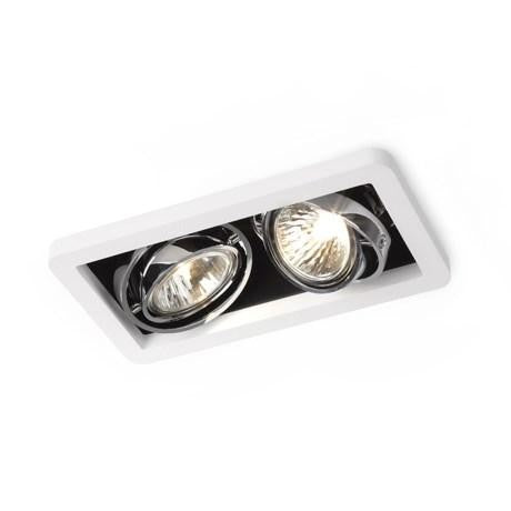 Trizo21 - R52 in GU10 chroom ring Plafondlamp