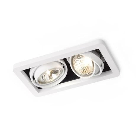 Trizo21 - R52 in GU10 wit ring Plafondlamp