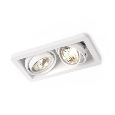 Trizo21 - R52 in GU10 wit ring Plafondlamp