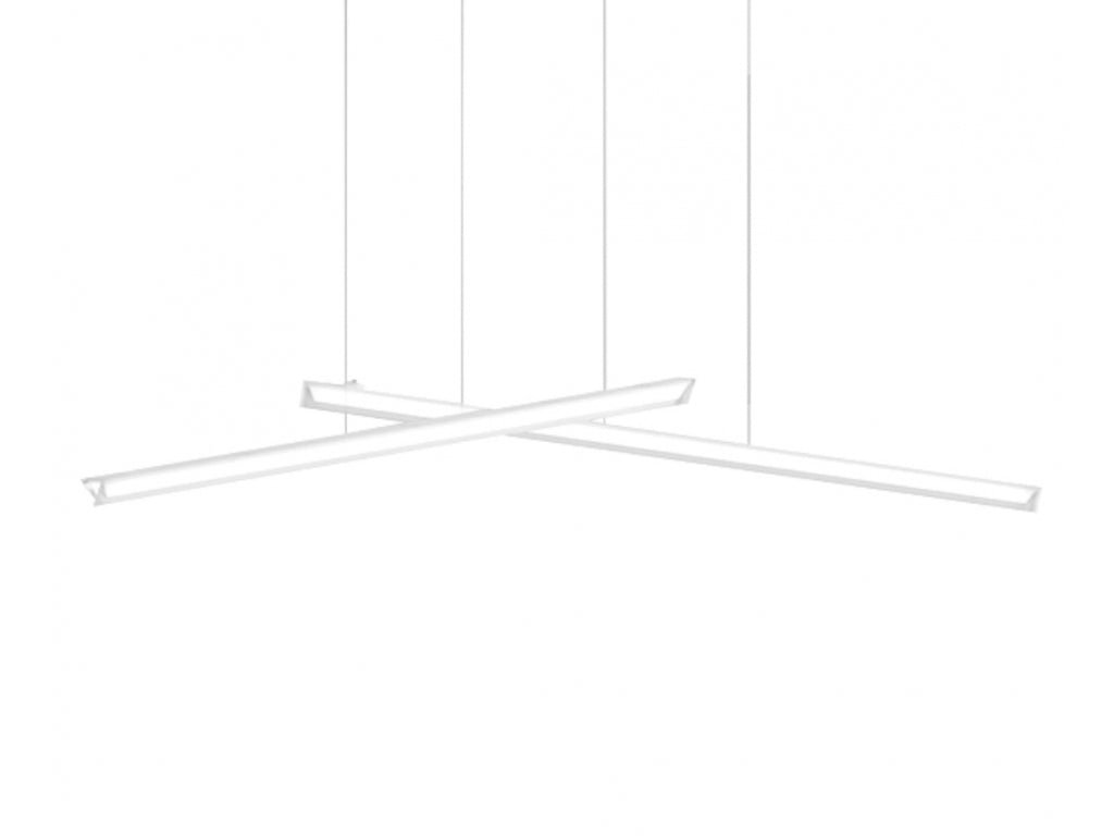 Vibia Halo Lineal hanglamp Wit