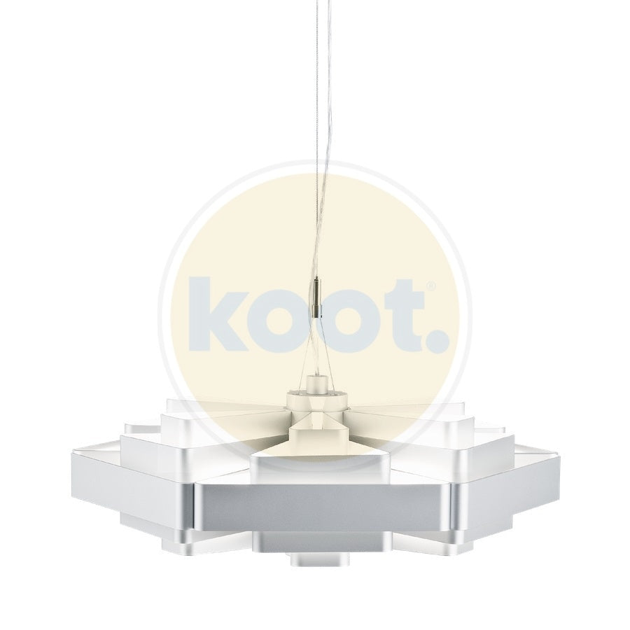 Wever & Ducre - J.J.W.04 Hanglamp Zilver / Grijs