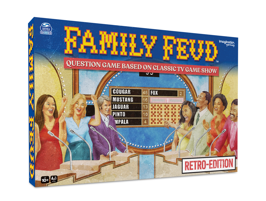  Family FEUD Kids Edition Card Game, Kid-Friendly