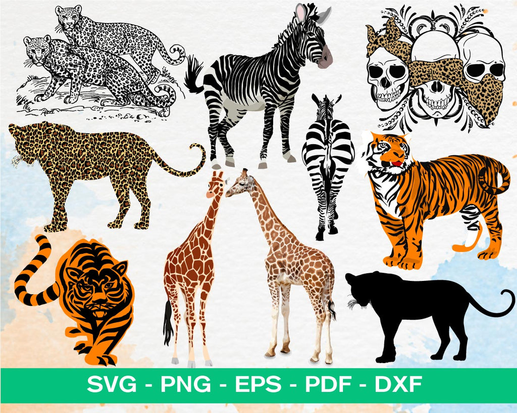 Download 500+ Animal Print SVG Bundle 2.0