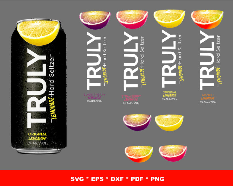 150 Truly Lemonade Hard Seltzer Svg Bundle 2 0