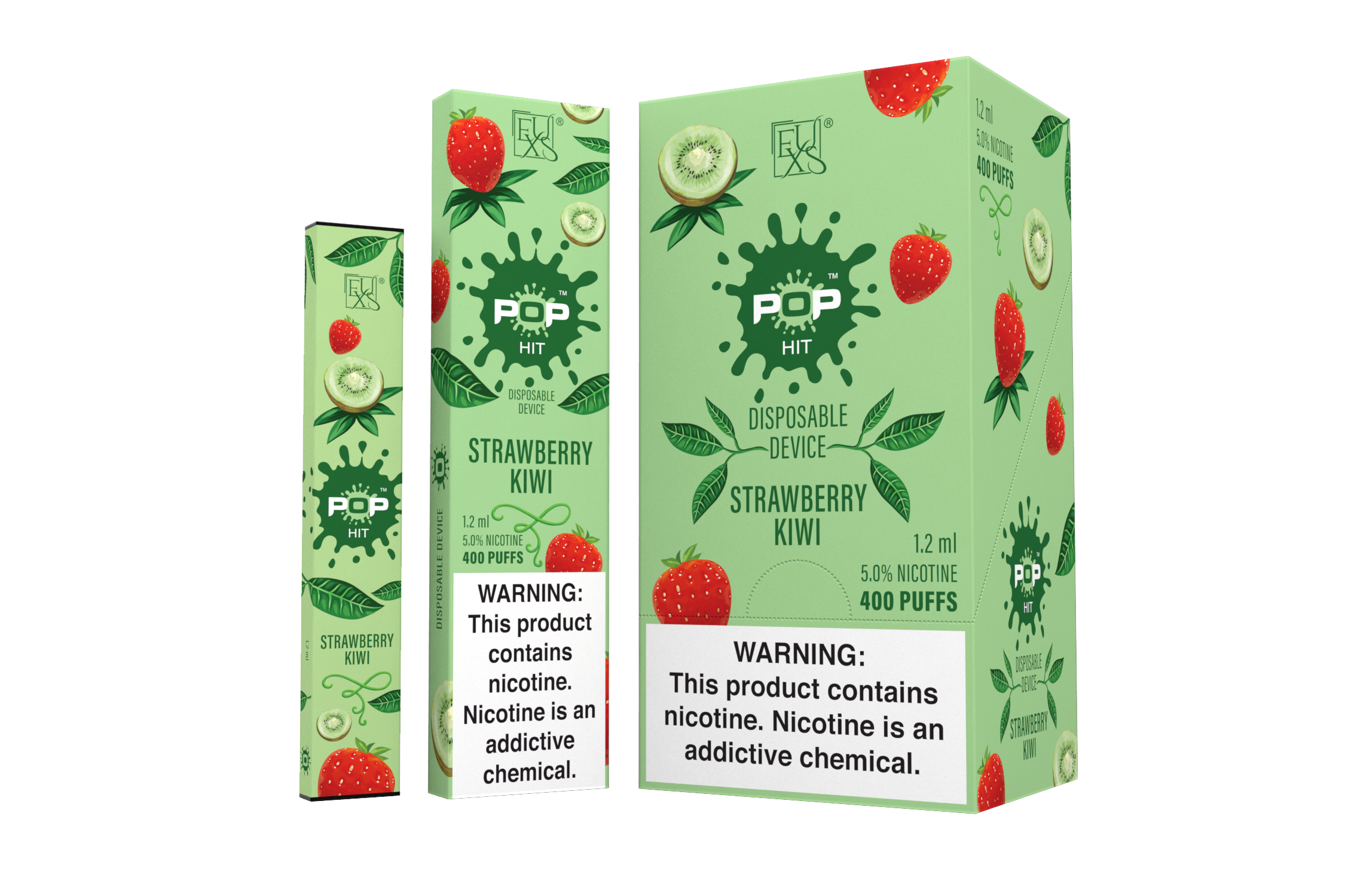 Pop Disposable Device Strawberry Kiwi 1ct Highfi