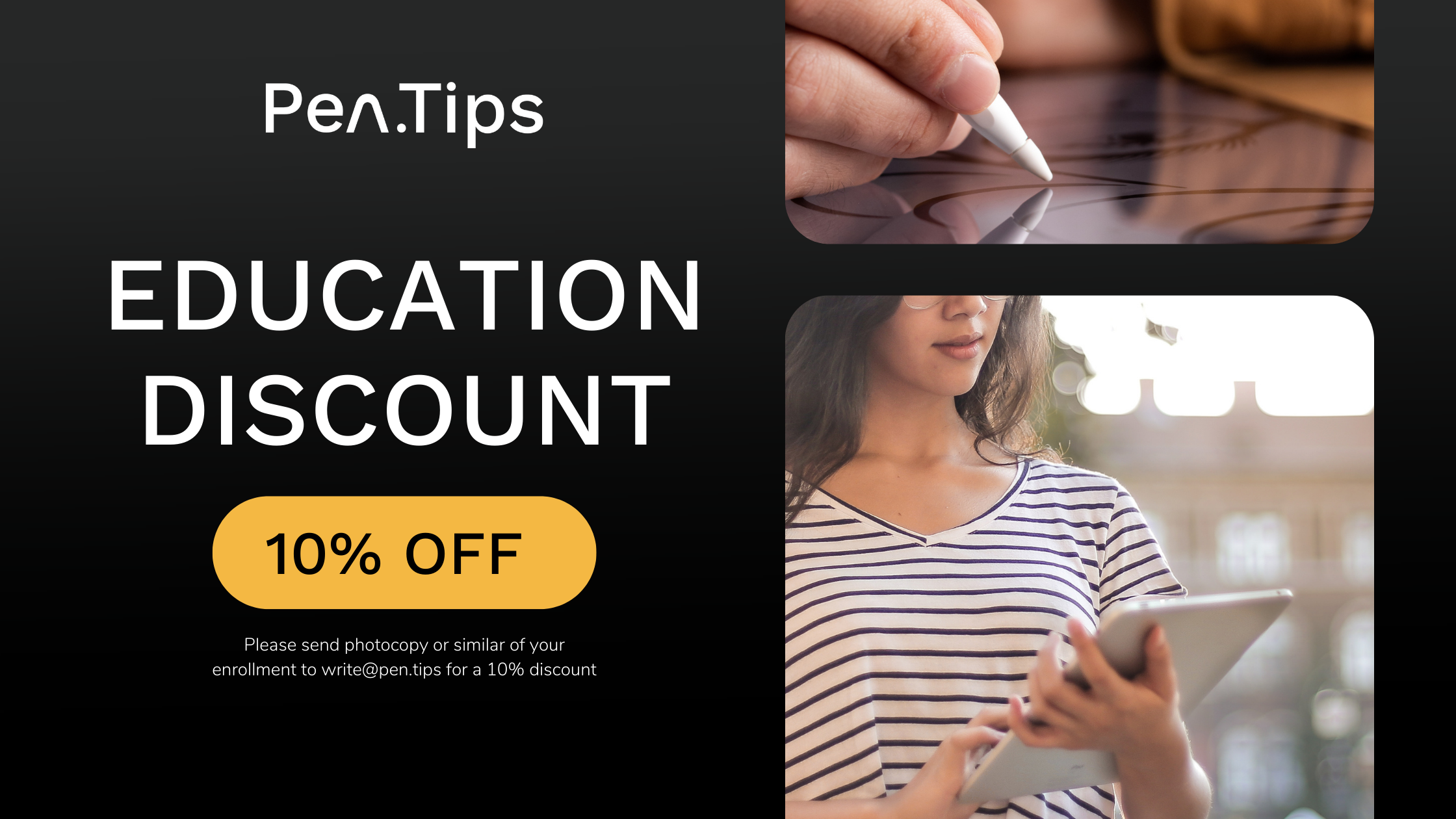 pentips education discount