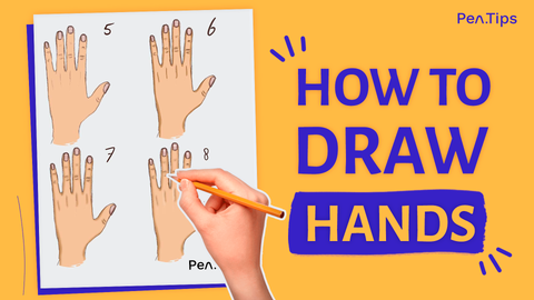 how to draw hands