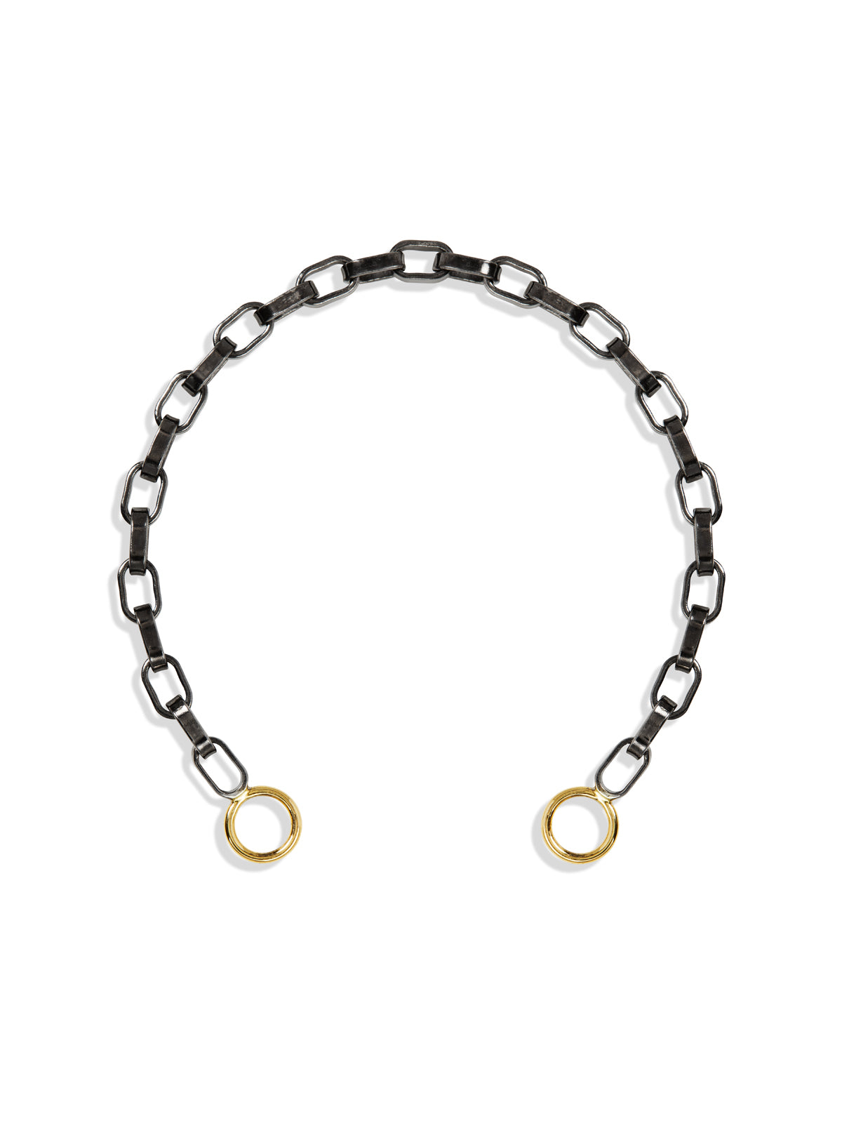 Photos - Bracelet Biker Chain with Yellow Gold Loops , 6