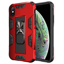 Carregar imagem no visualizador da galeria, 2020 Magneto de luxo Kickstand carro porta-anel Caso de telefone para iPhone XS Max