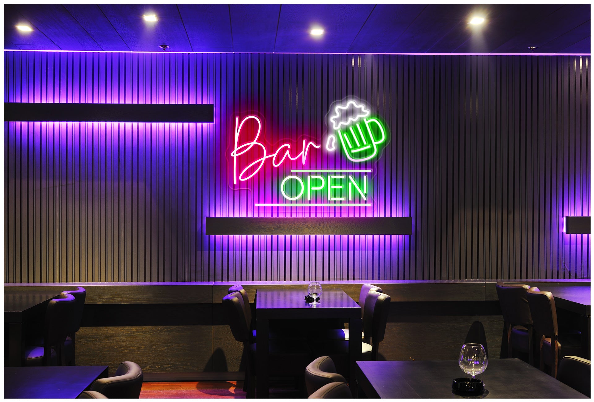 Personalised Bar Open Sign-NeonPartys
