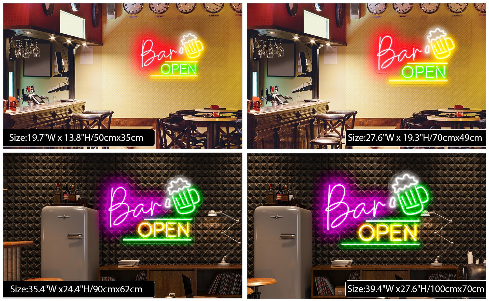 Personalised Bar Open light-NeonPartys