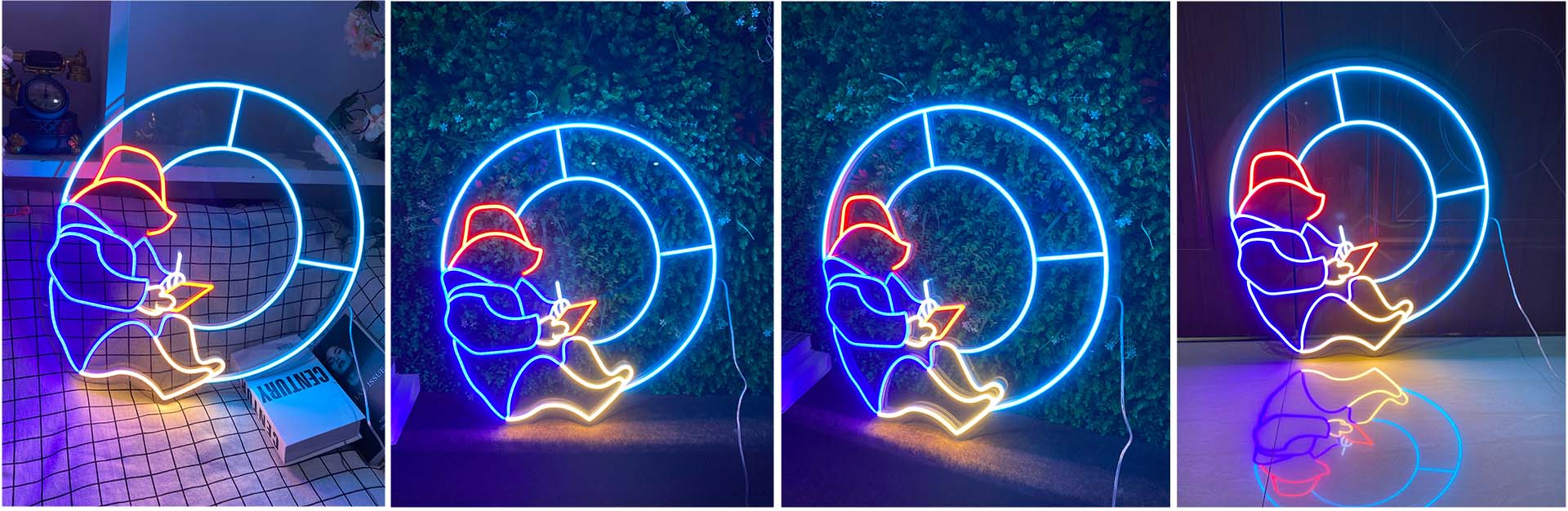 Paddington bear neon