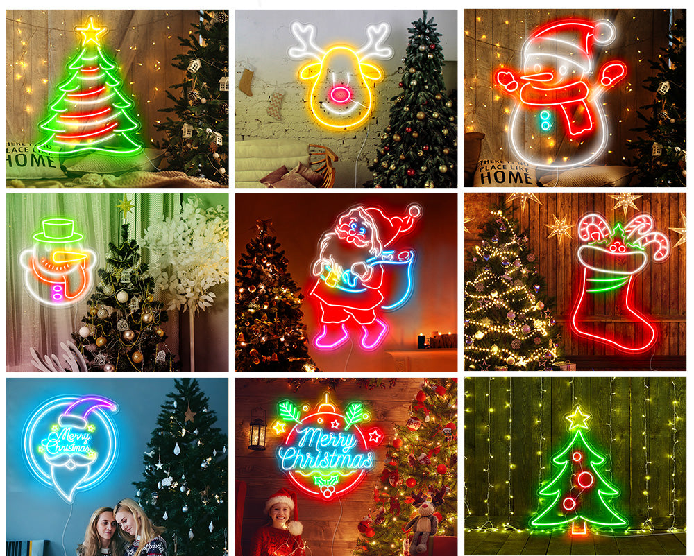 led christmas neon light