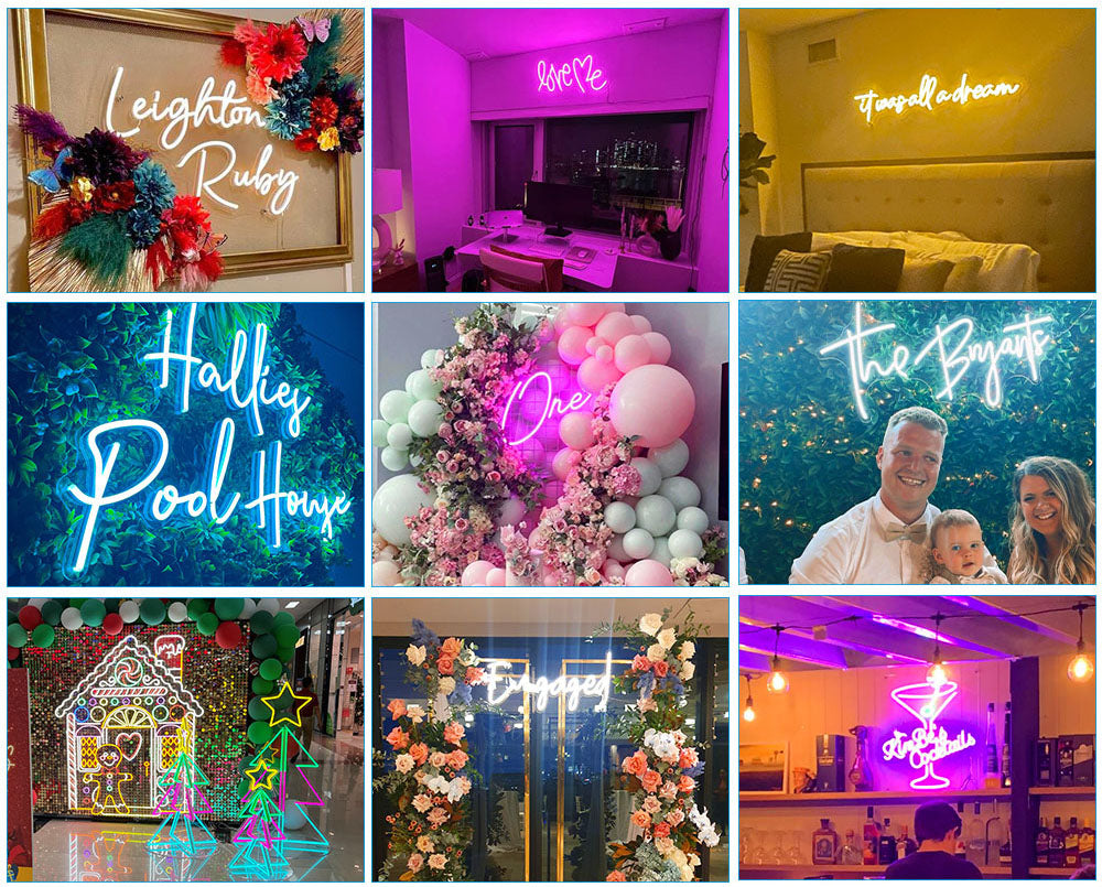 personalized neon light signs