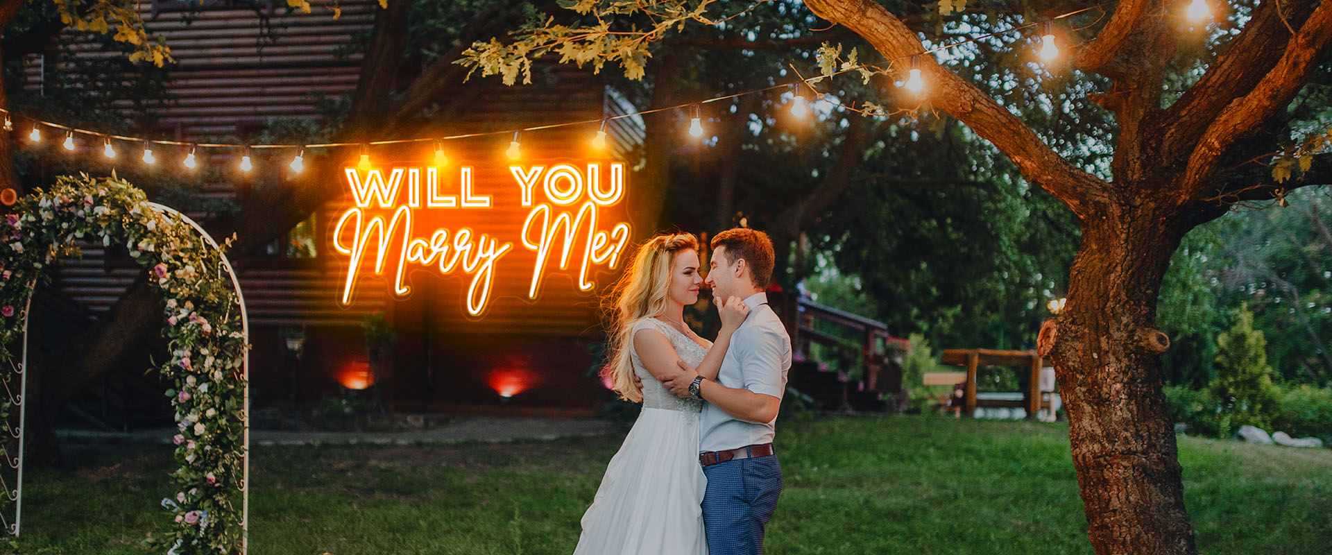 will you marry me led neon sign