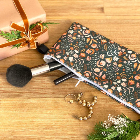 Cabane floral pencil case