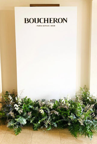 CABANE fleuriste evenementiel decor floral showroom juillet 2023