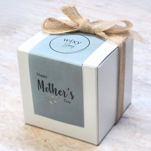 Mother's Day 3 Soap Bar Wood Box Gift Set - Wixy Soap - Health & Beauty