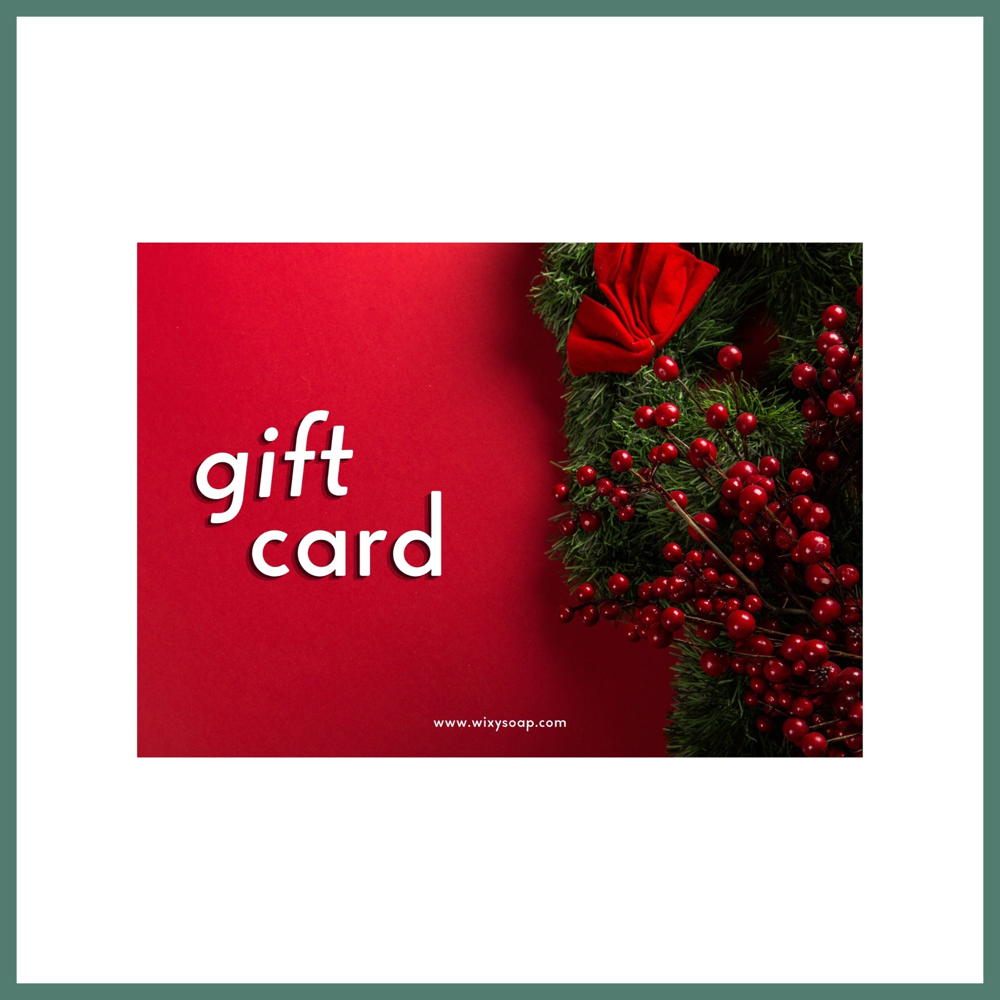 Holiday Gift Card