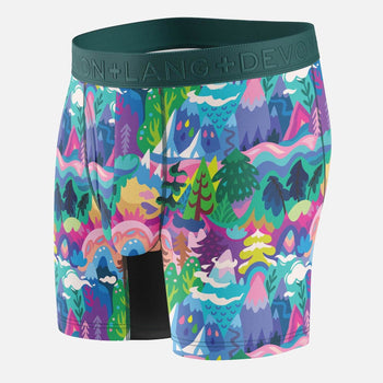 Journey Boxer Brief - Fantasy Mountain