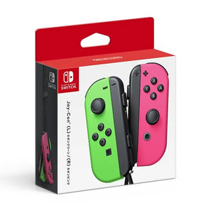 Nintendo Switch Joy-Con Controller Set [Neon Green/Neon Pink] (JP) - Gamer Life - Nintendo Switch Neon Green And Pink