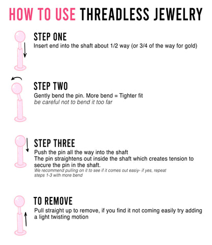 How-to for jewelry removal