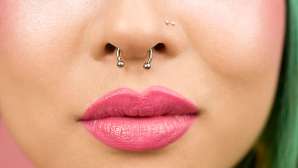 septum body piercing