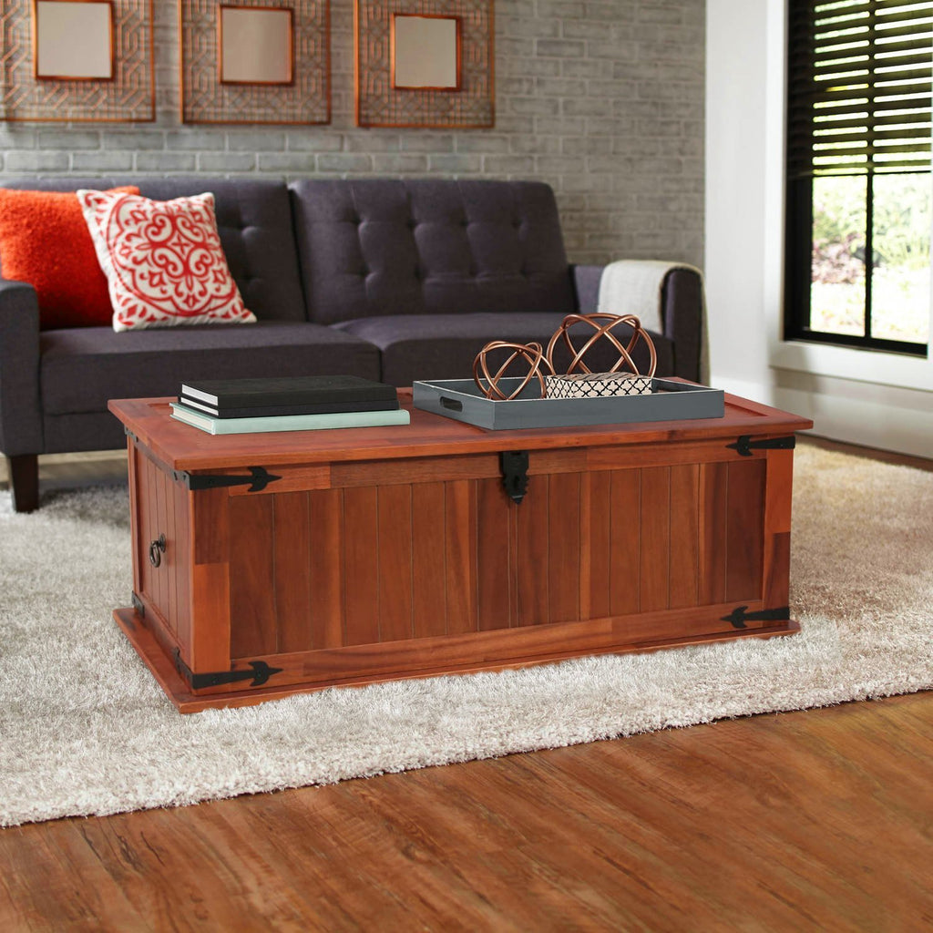 Wooden Chest Coffee Table Novielo London