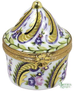 SKU# 7665 - Round Hat Box: Fontainebleau - (RETIRED) –