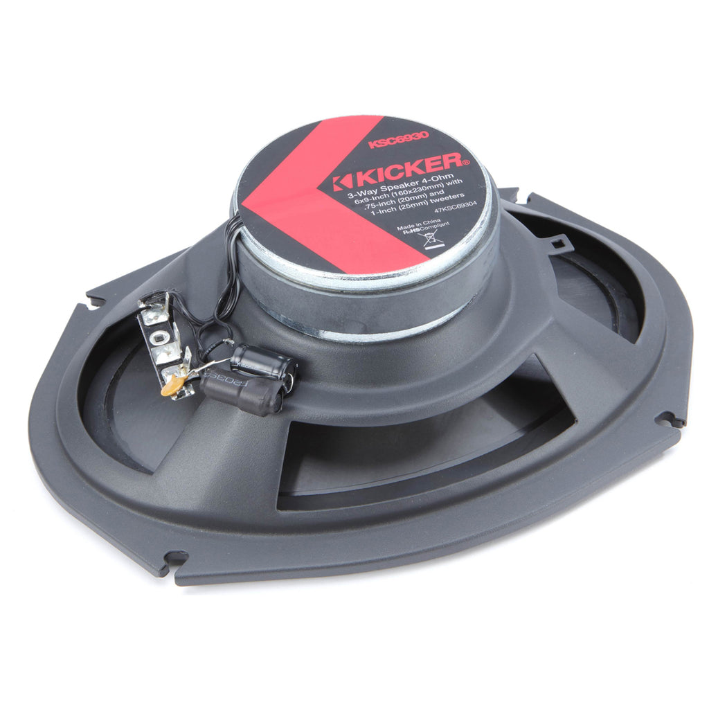 Kicker KSC69304, KS Series 6x9" Coaxial Speakers (47KSC69304) AVLeaderz