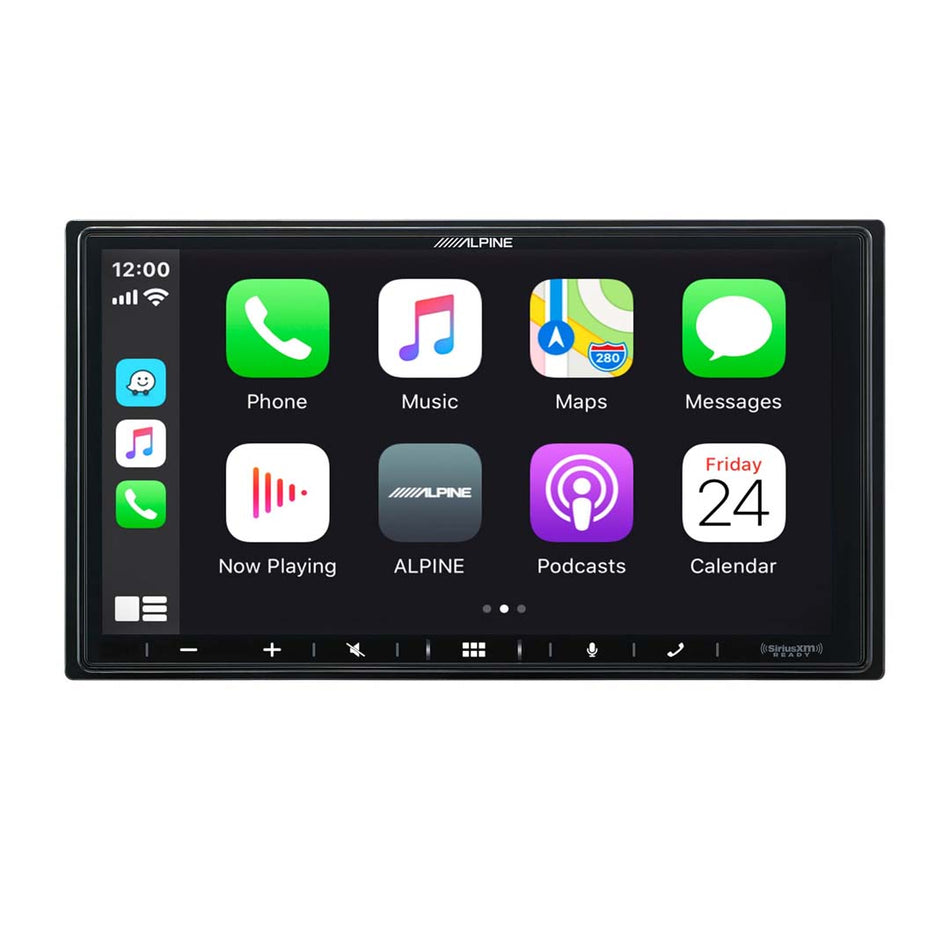 Alpine ILX-507 Double DIN Multimedia Receiver Wireless CarPlay and
