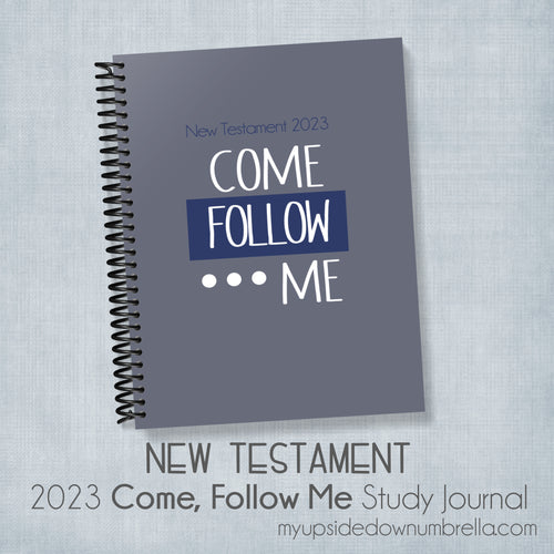 New Testament Printable Scripture Sticker Pack Come Follow Me 2023