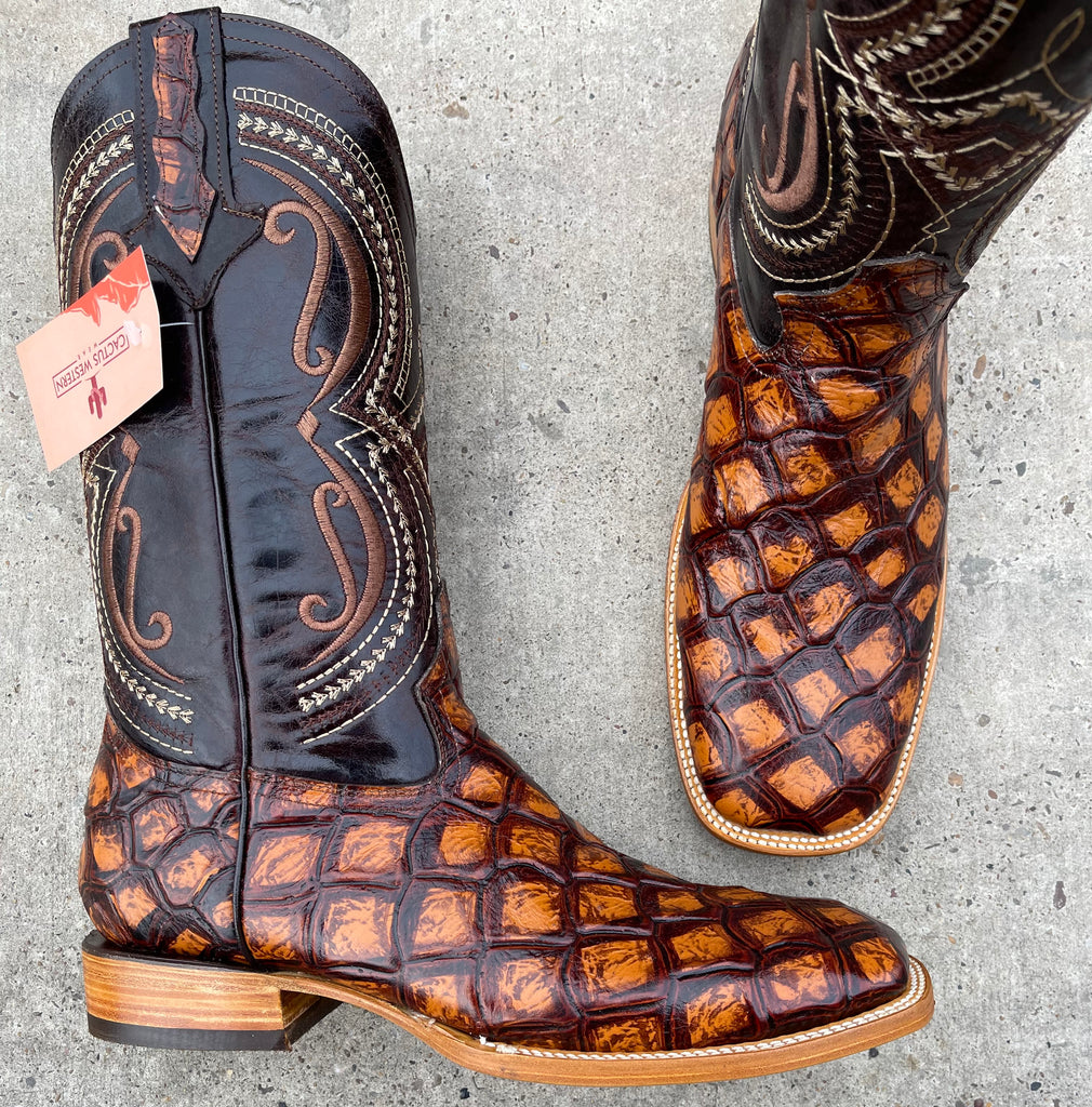 Cactus Exotic Men's Red Fish Scale Boots – Cactus Western Wear