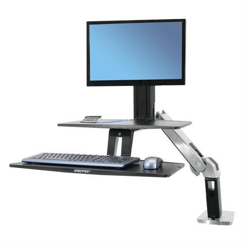 Ergotron Workfit A Sit Stand Desktop Workstations Suspended