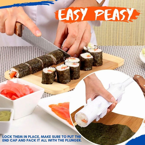 The Sushi Bazooka Review - How to make Perfect Sushi rolls 