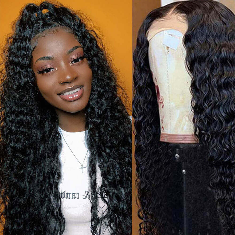 human lace front wigs under 100