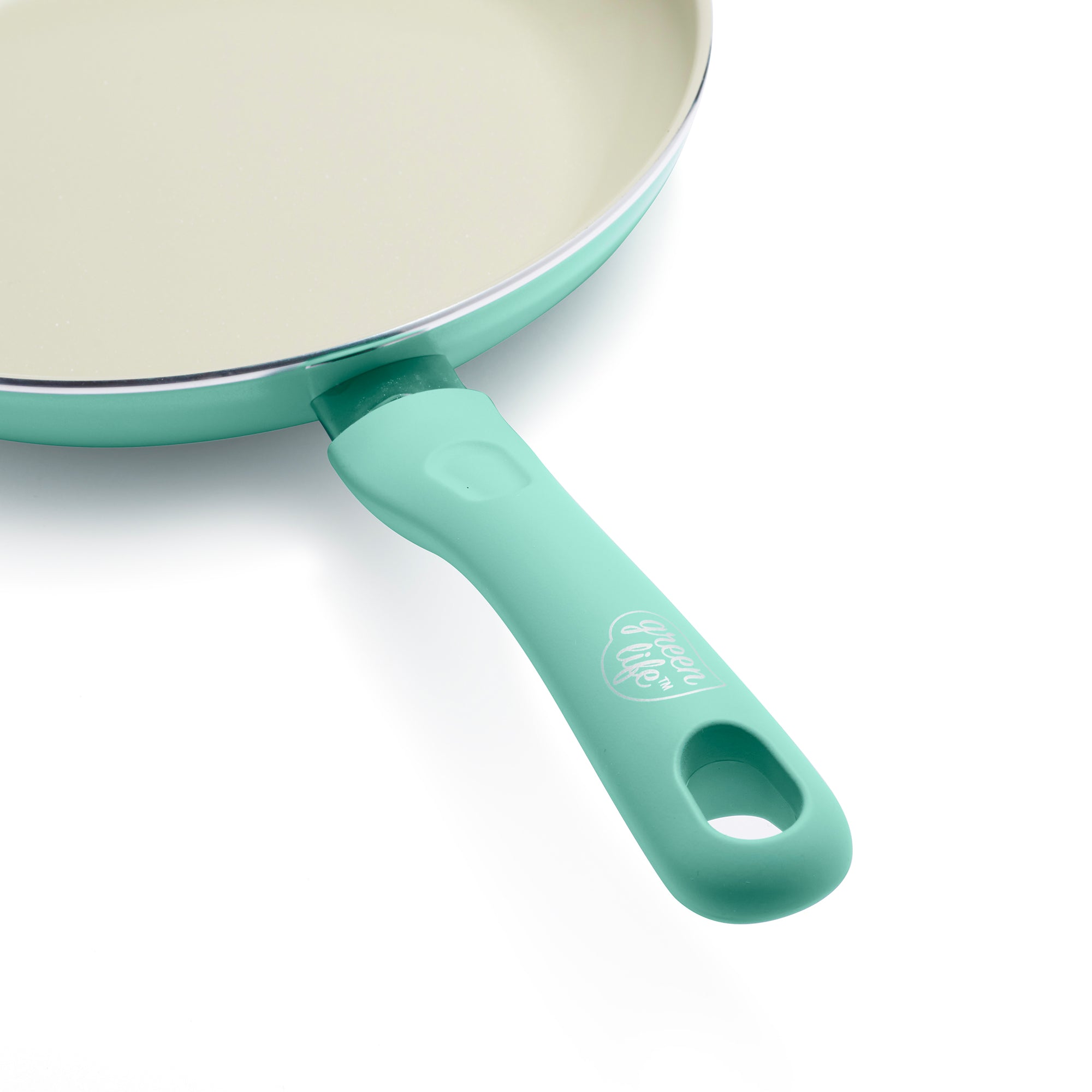 GreenLife Diamond Ceramic Nonstick Turquoise 2.5 Quart Covered Sauce Pan