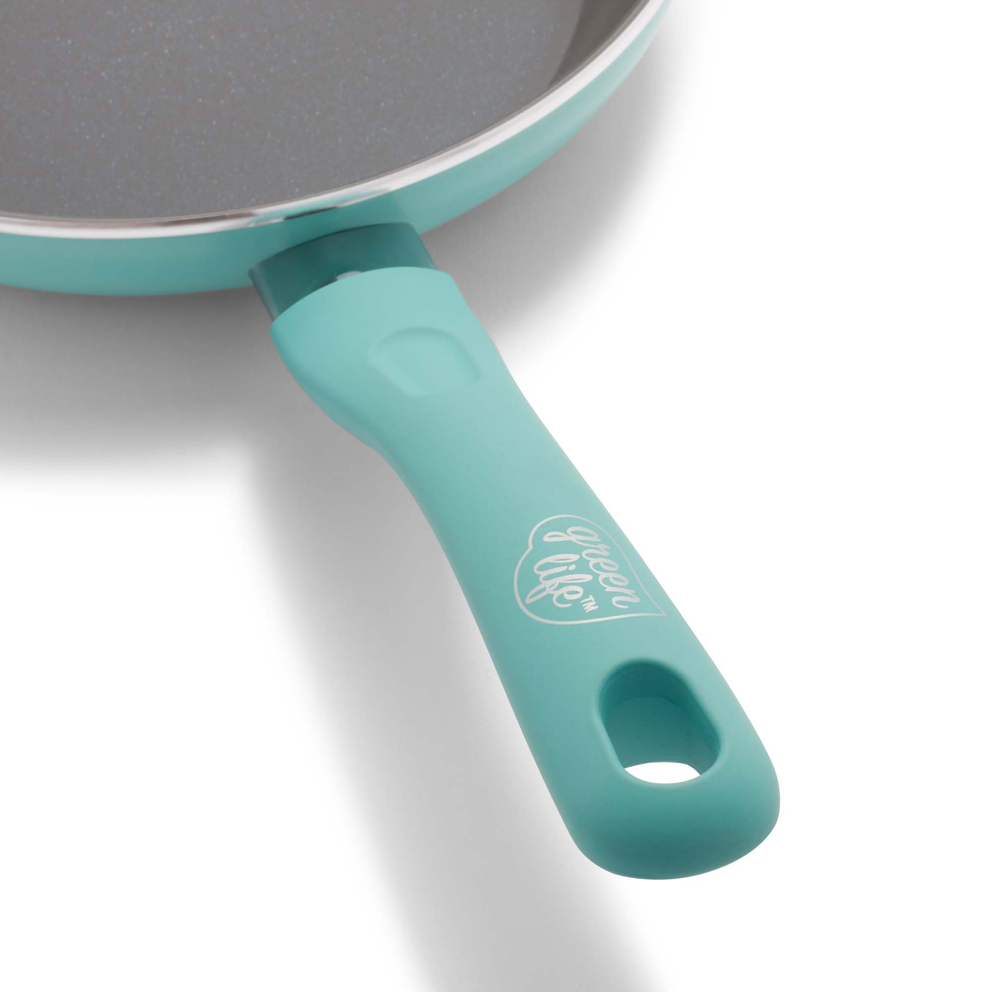 GreenLife Healthy Ceramic Nonstick Savory 13.5 Frypan - Turquoise