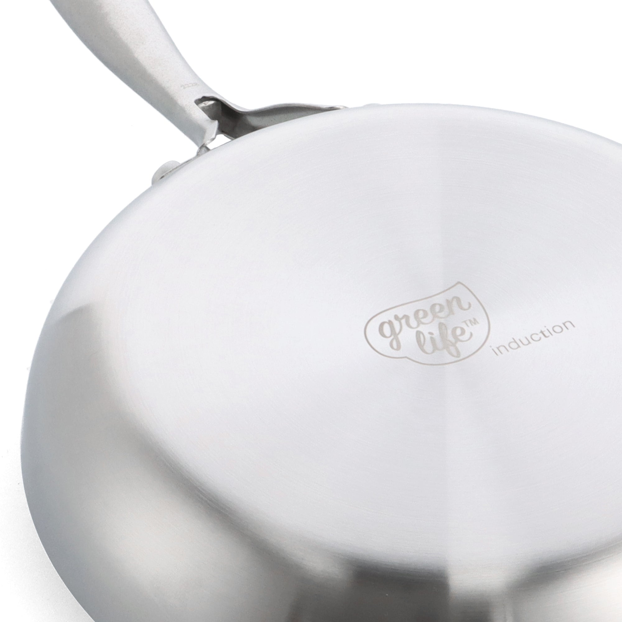 GreenLife  Stainless Pro 12-Inch Frypan with Lid