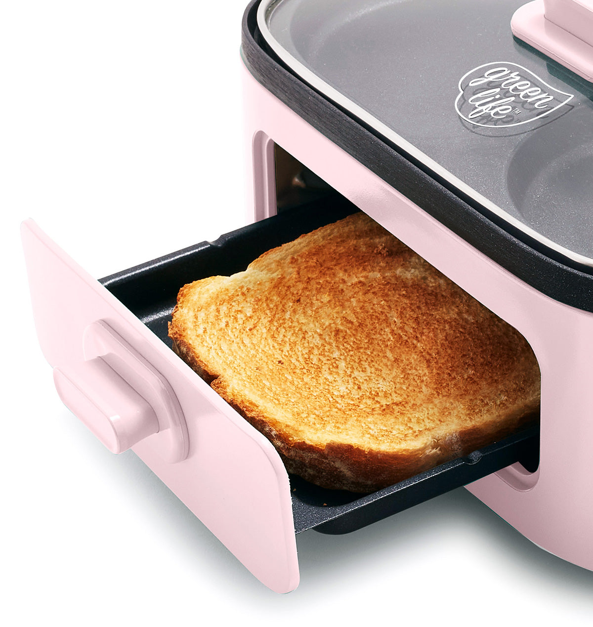 GreenLife - Electric Sandwich Maker - Pink