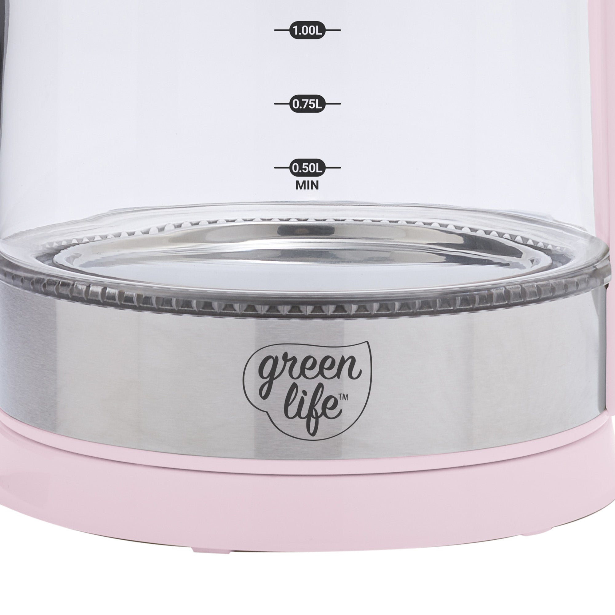 GreenLife Qwik & EZ Glass Kettle | Pink