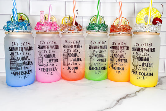 Summer Tumbler with Ice lid, To go Cup with Straw, Glow in Dark Tumble –  Wild Outdoor Creations